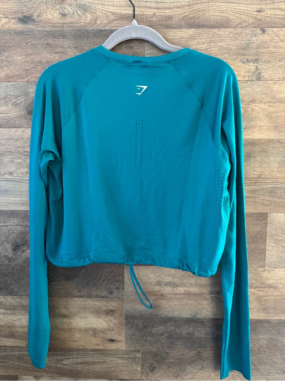 Gymshark Sweat Seamless Long Sleeve Crop Top - Picture 7 of 9